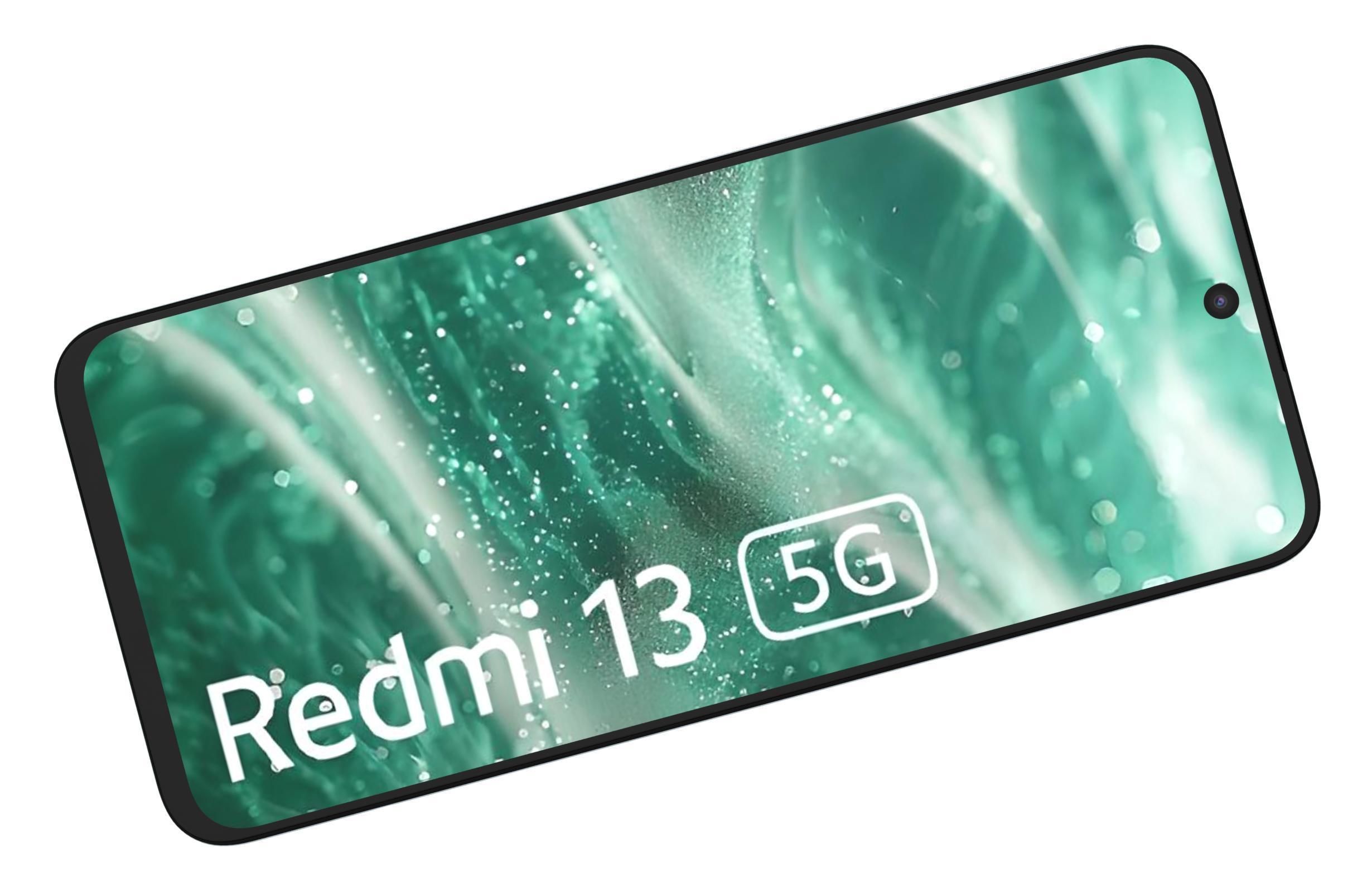 Xiaomi Redmi 13 5G Blue 3D model_10