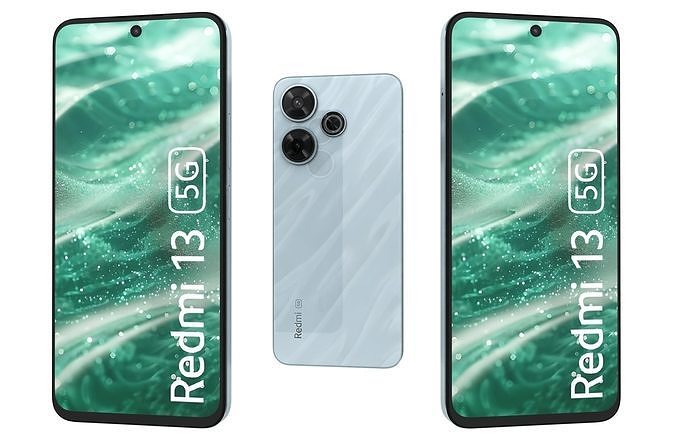Xiaomi Redmi 13 5G Blue 3D model