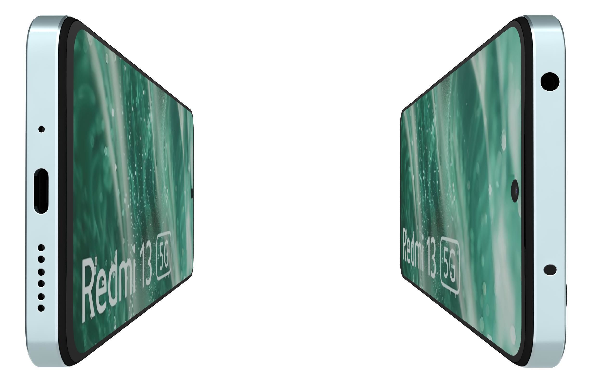 Xiaomi Redmi 13 5G Blue 3D model_8