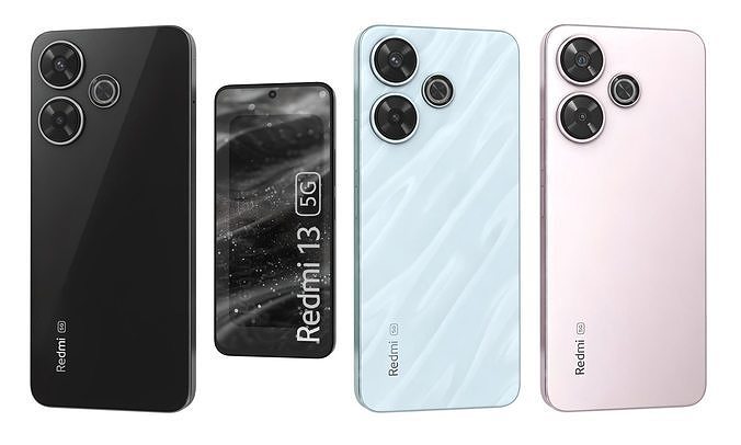 Xiaomi Redmi 13 5G All Colors 3D model