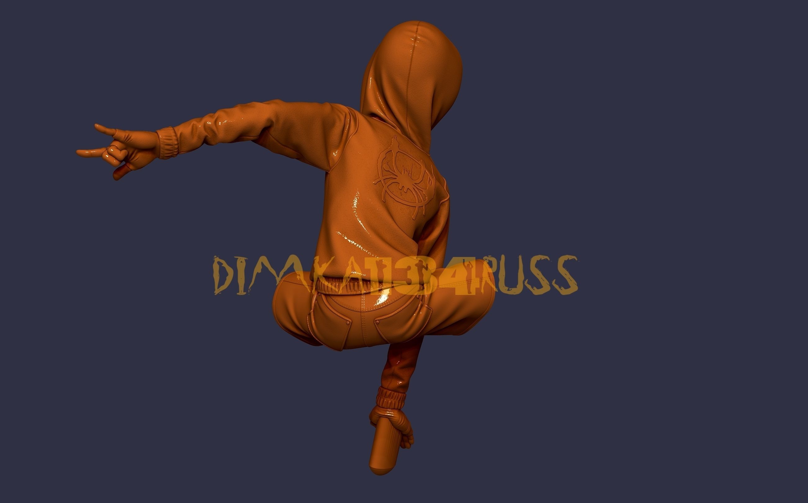 Spider-Man venom 3D print model_4