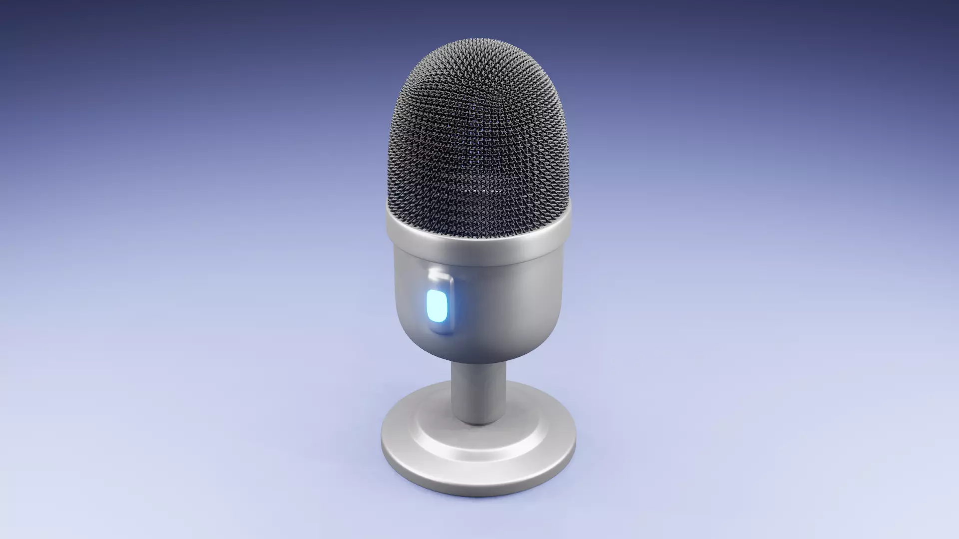 Mini Condenser Mic 3D model_0