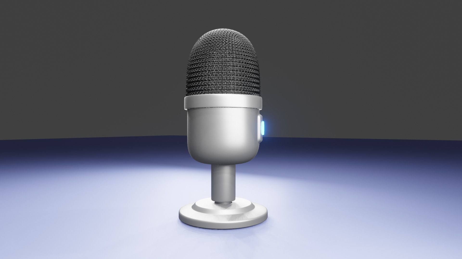 Mini Condenser Mic 3D model_4