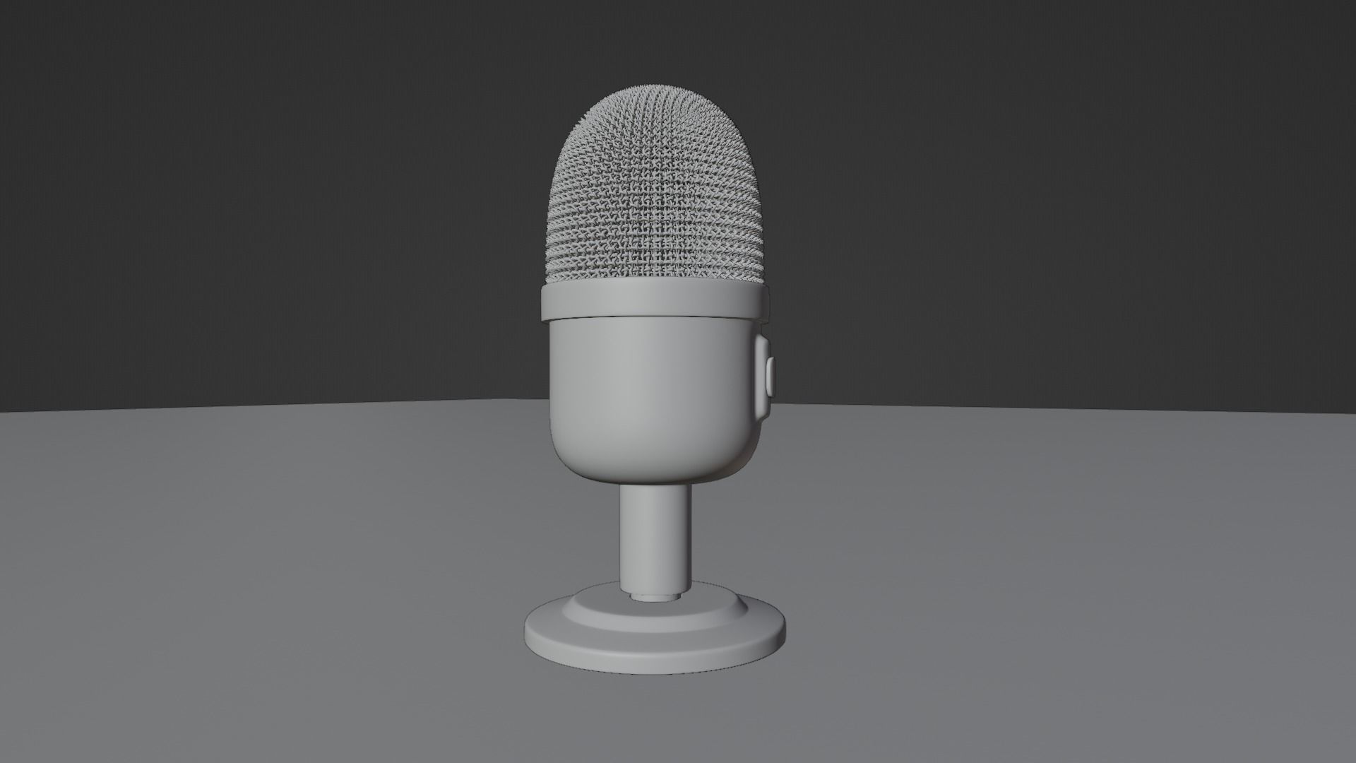 Mini Condenser Mic 3D model_5