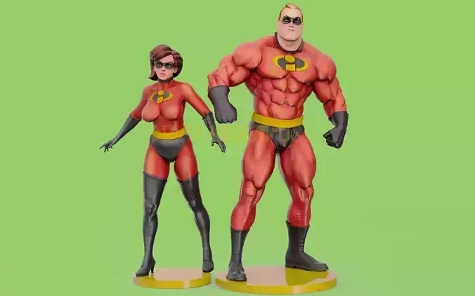 The Incredibles 3D print model