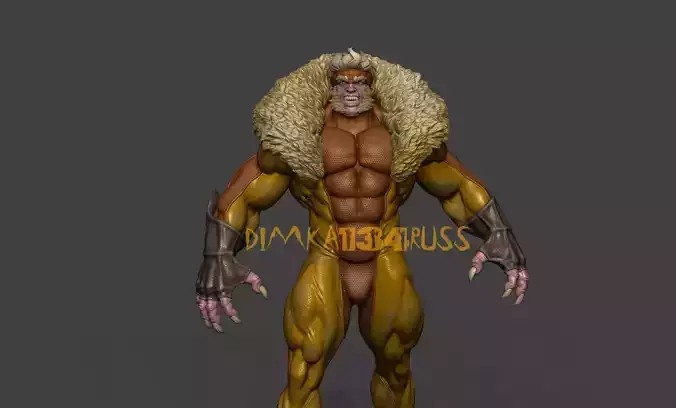 sabretooth 3D print model