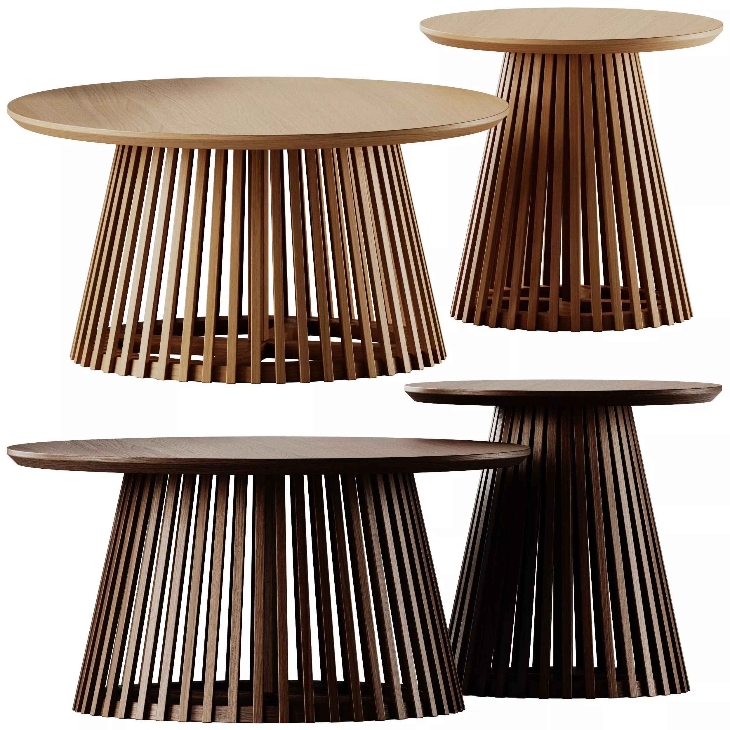 Kave Home Jeanette Coffee Table 3D model_0