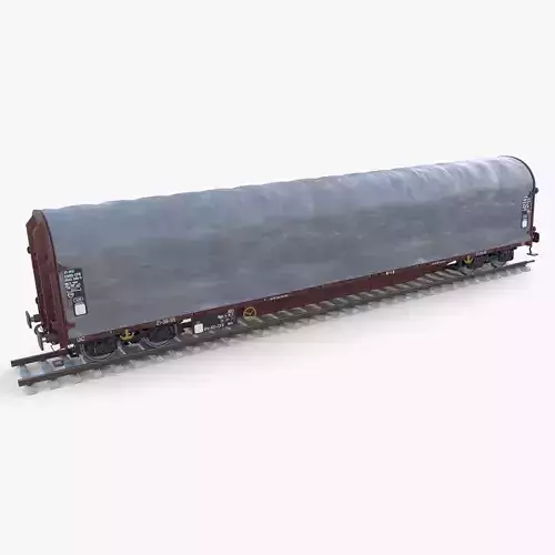CFR Sliding Tarp Rail Car v1 3D model