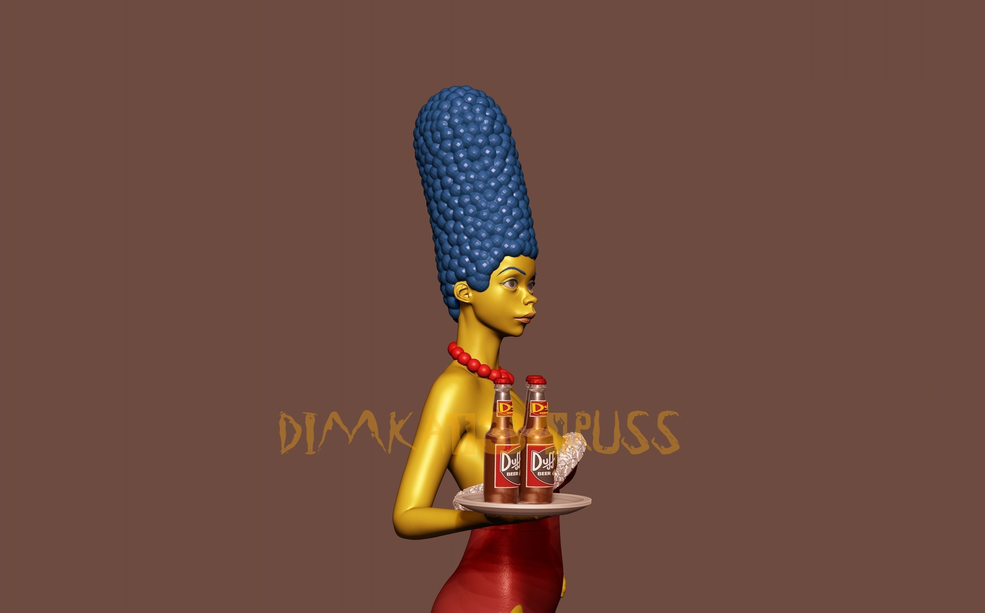 simpsons 3D print model_1