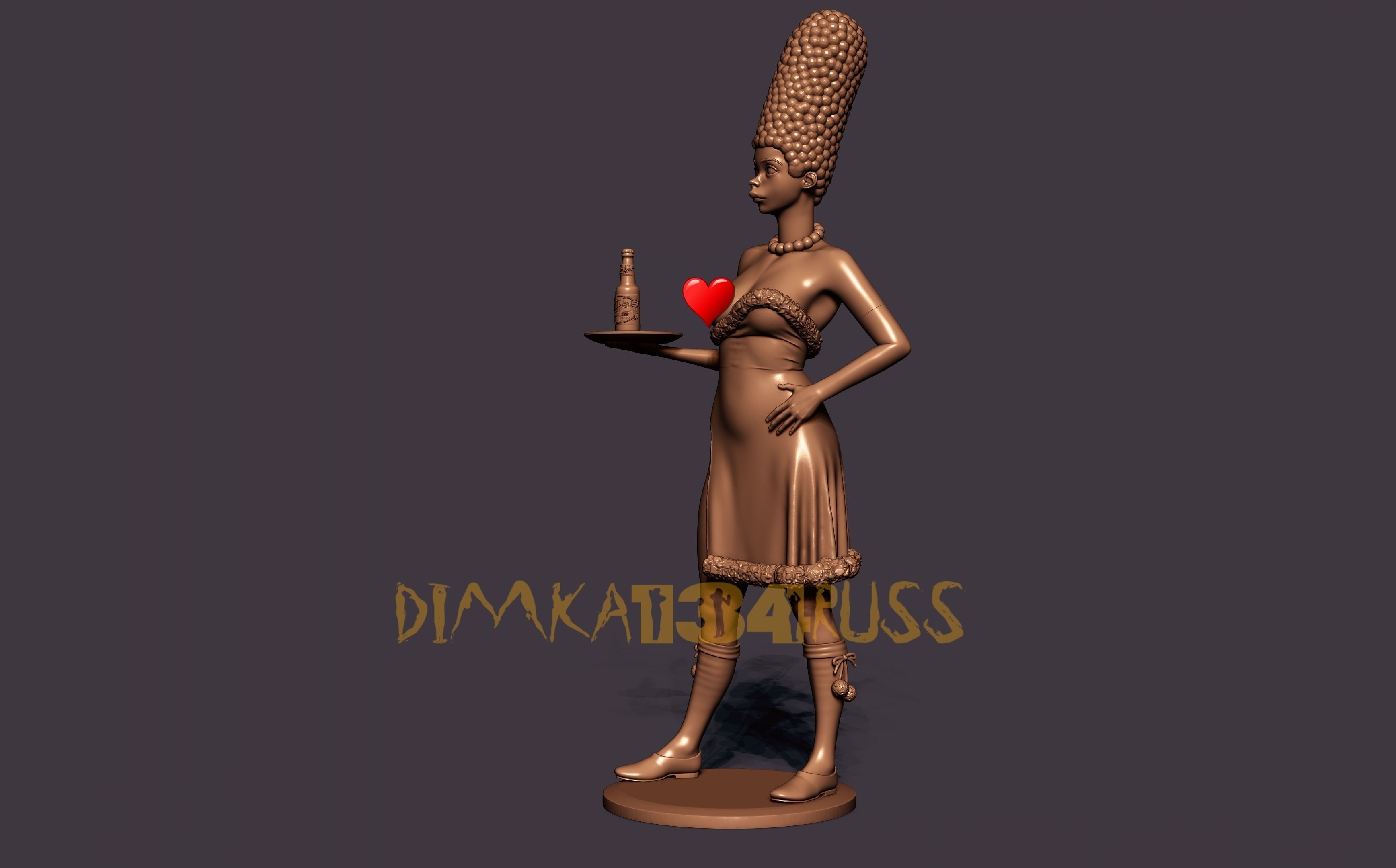 simpsons 3D print model_13