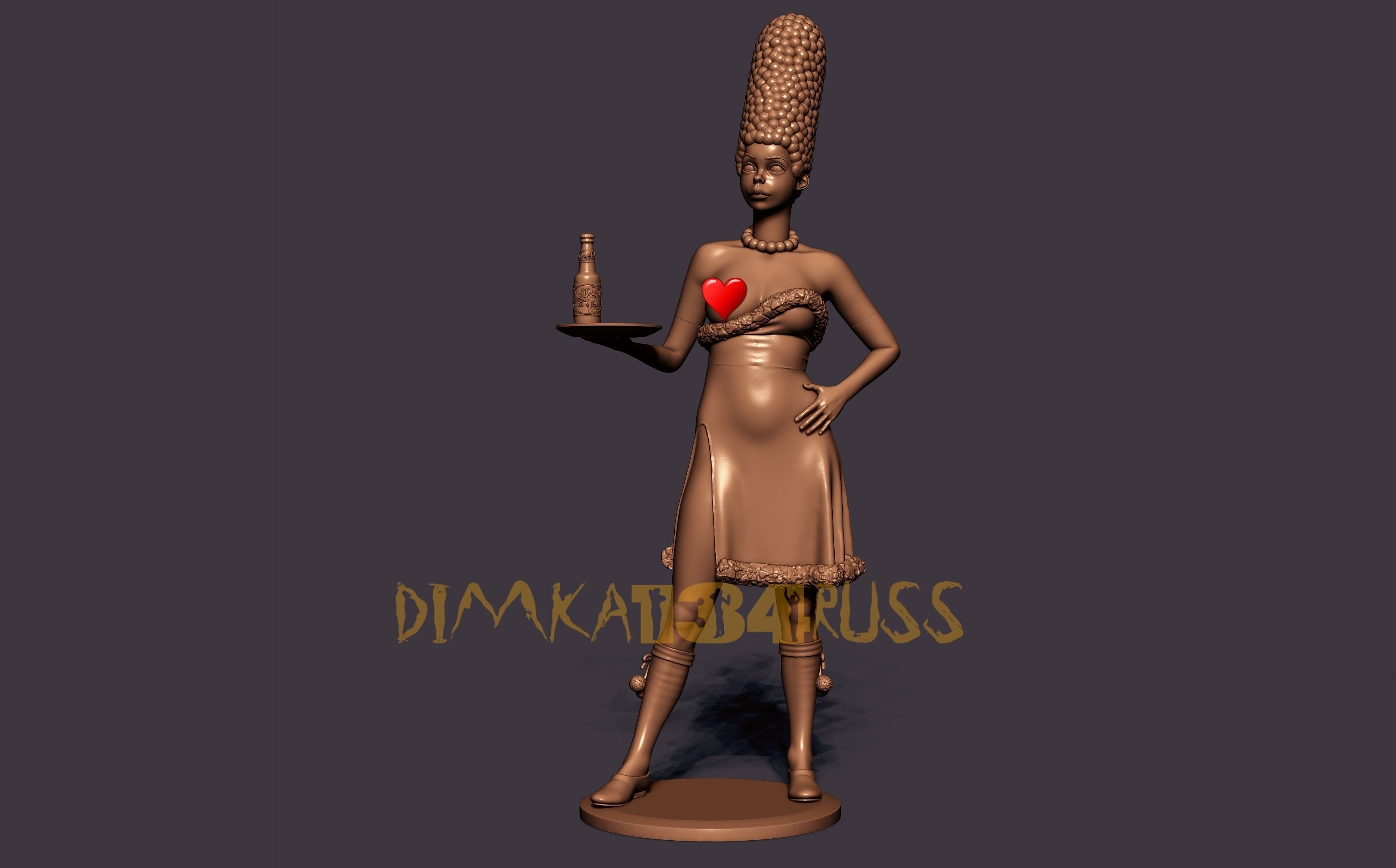 simpsons 3D print model_12