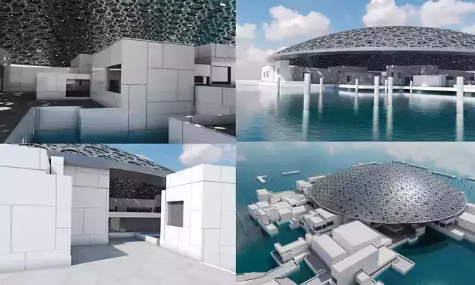 The Louvre abu dhabi museum art