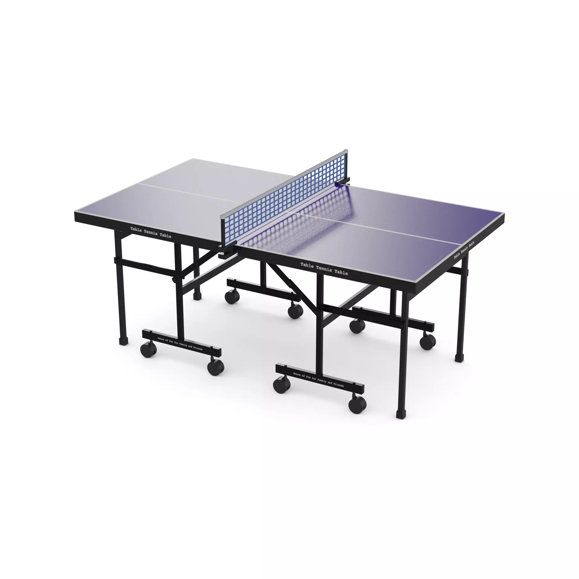 Sports products Table Tennis Table Low-poly 3D model
