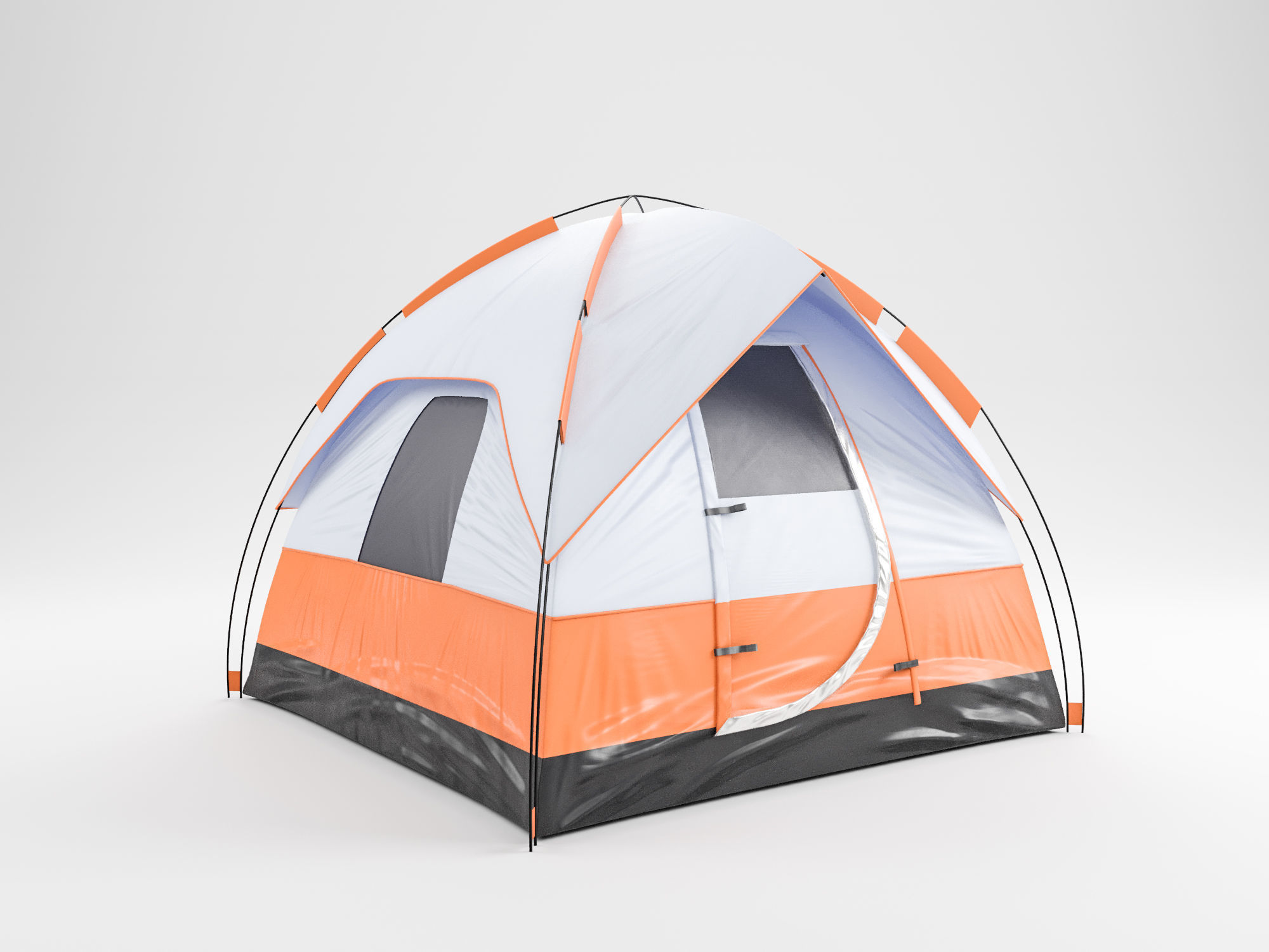 Camping Tent 01 4K PBR 3D model_5