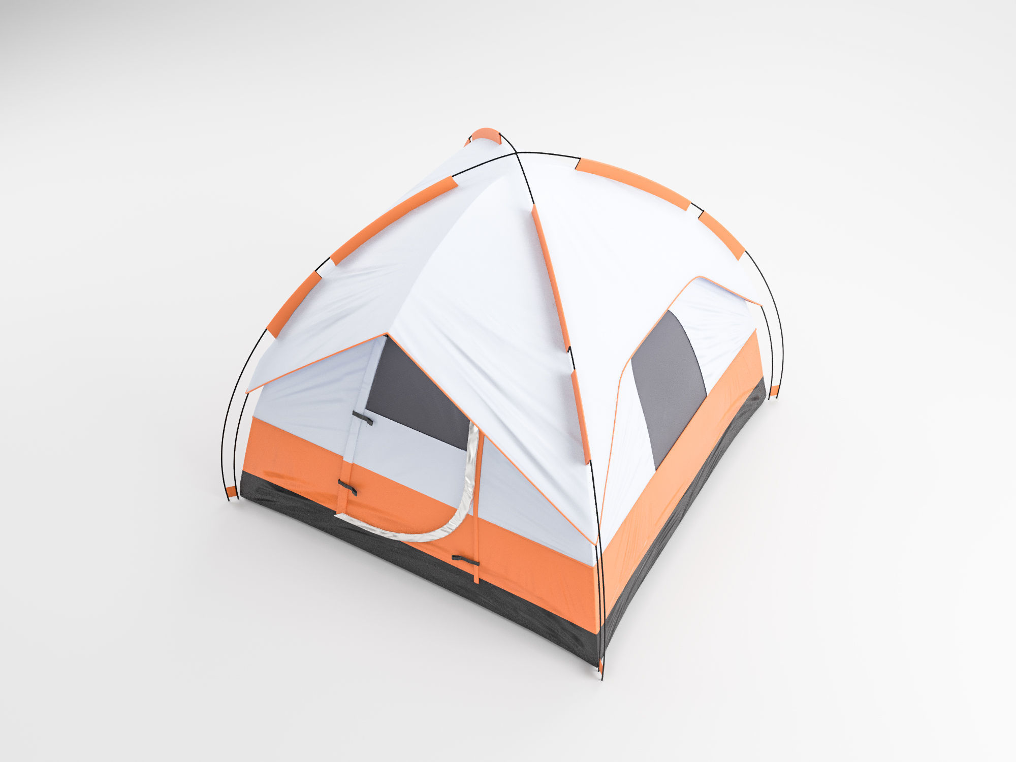 Camping Tent 01 4K PBR 3D model_6