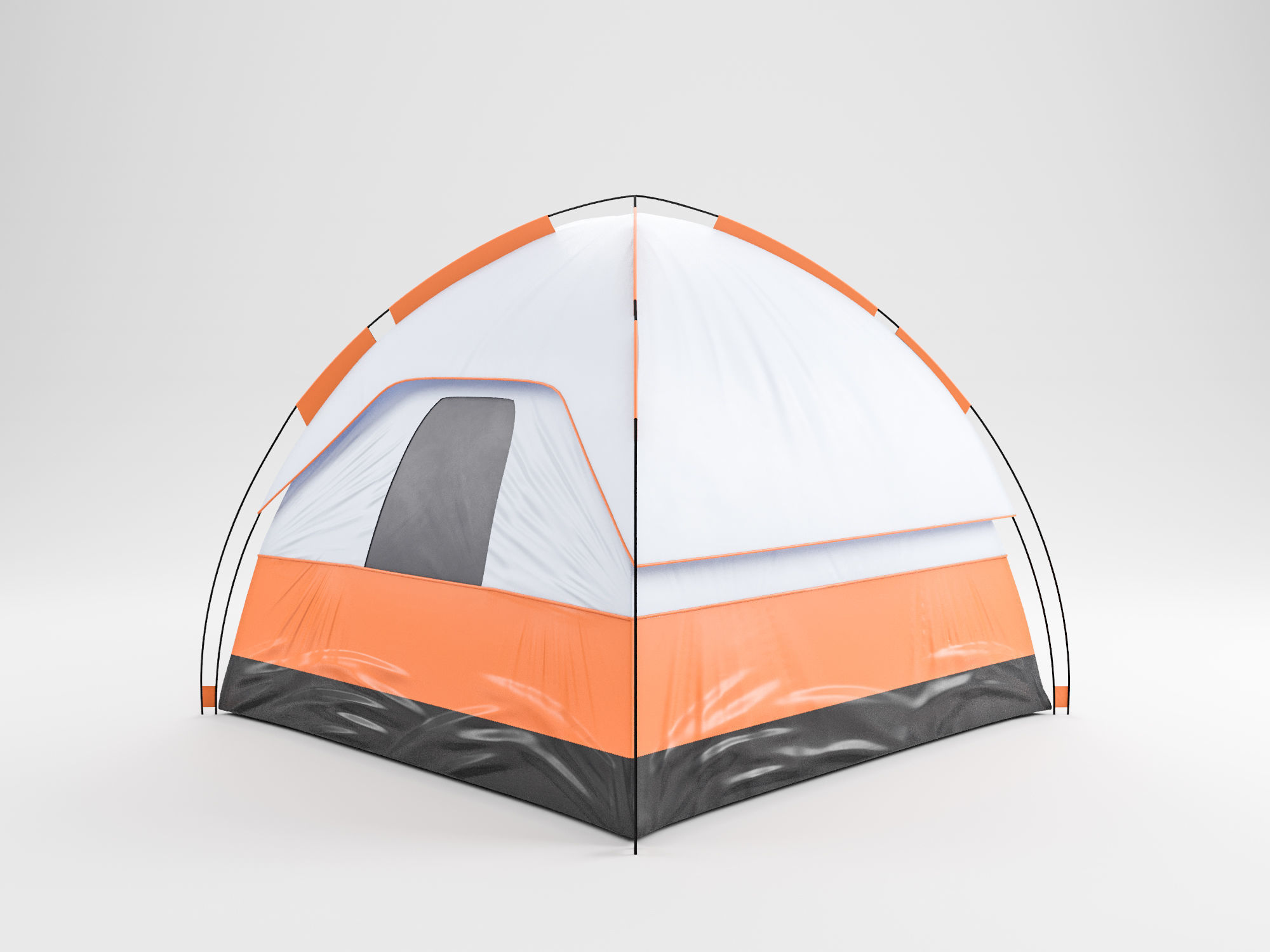 Camping Tent 01 4K PBR 3D model_4