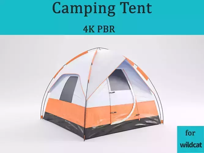 Camping Tent 01 4K PBR