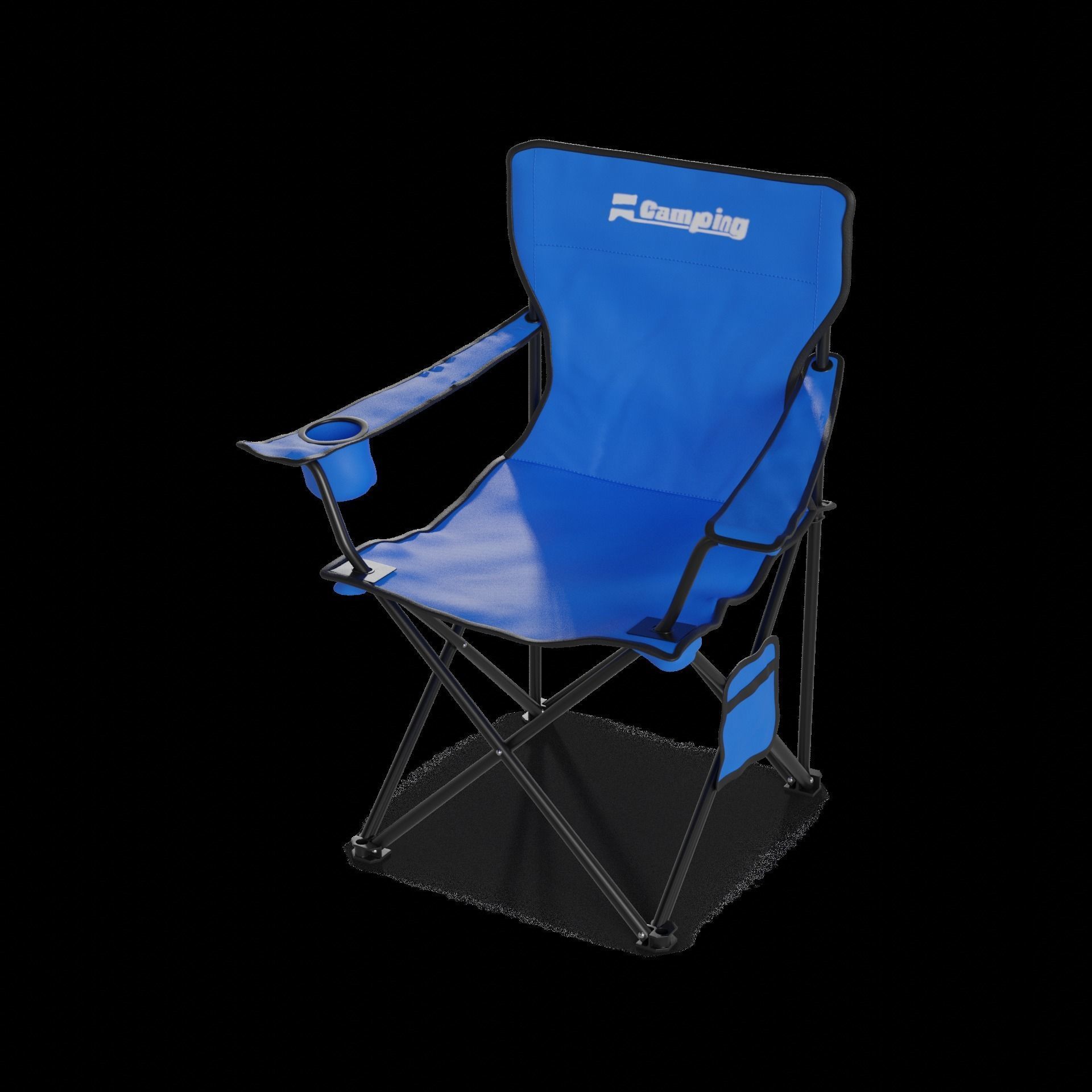 Camping Camping Chair 3D model_1