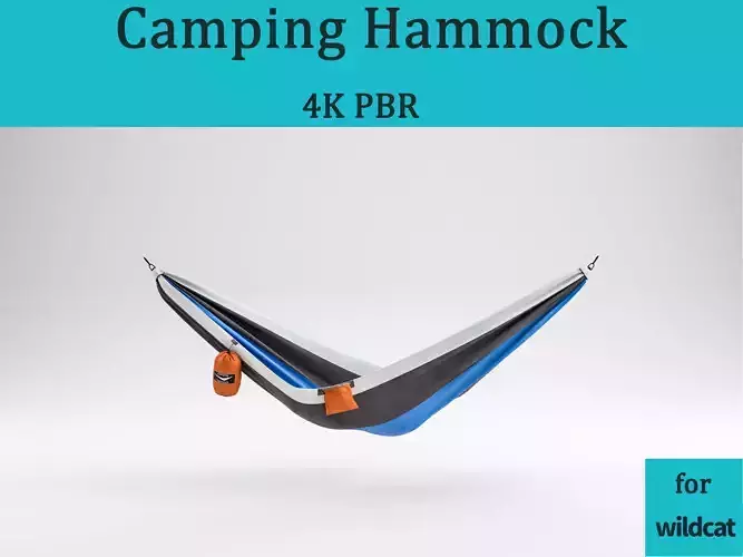 Camping Hammock 01 4K PBR