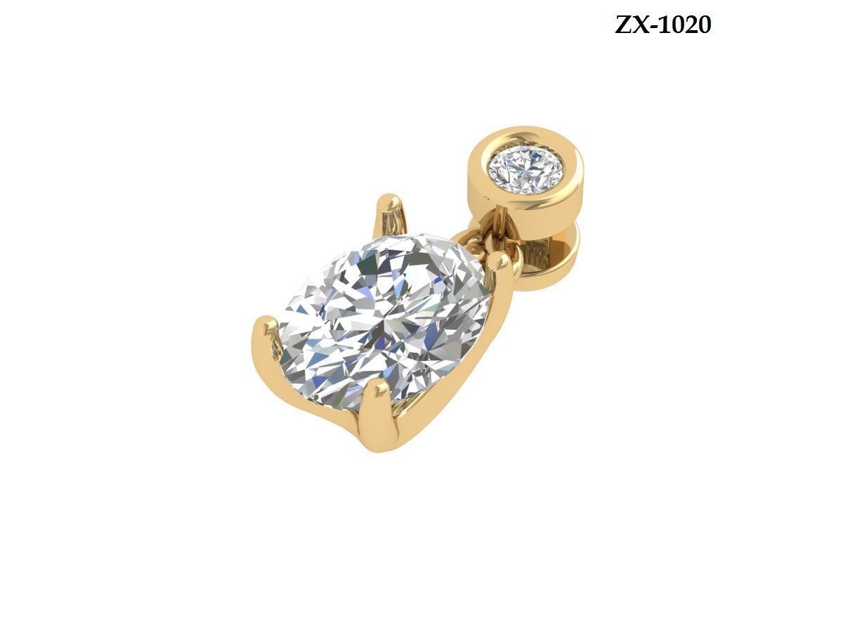 Antiq Pendant 3D print model_1