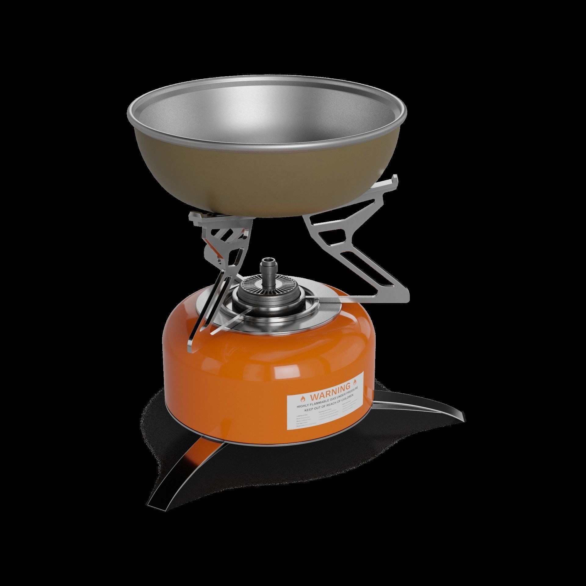 Camping Camping Stove 3D model_1