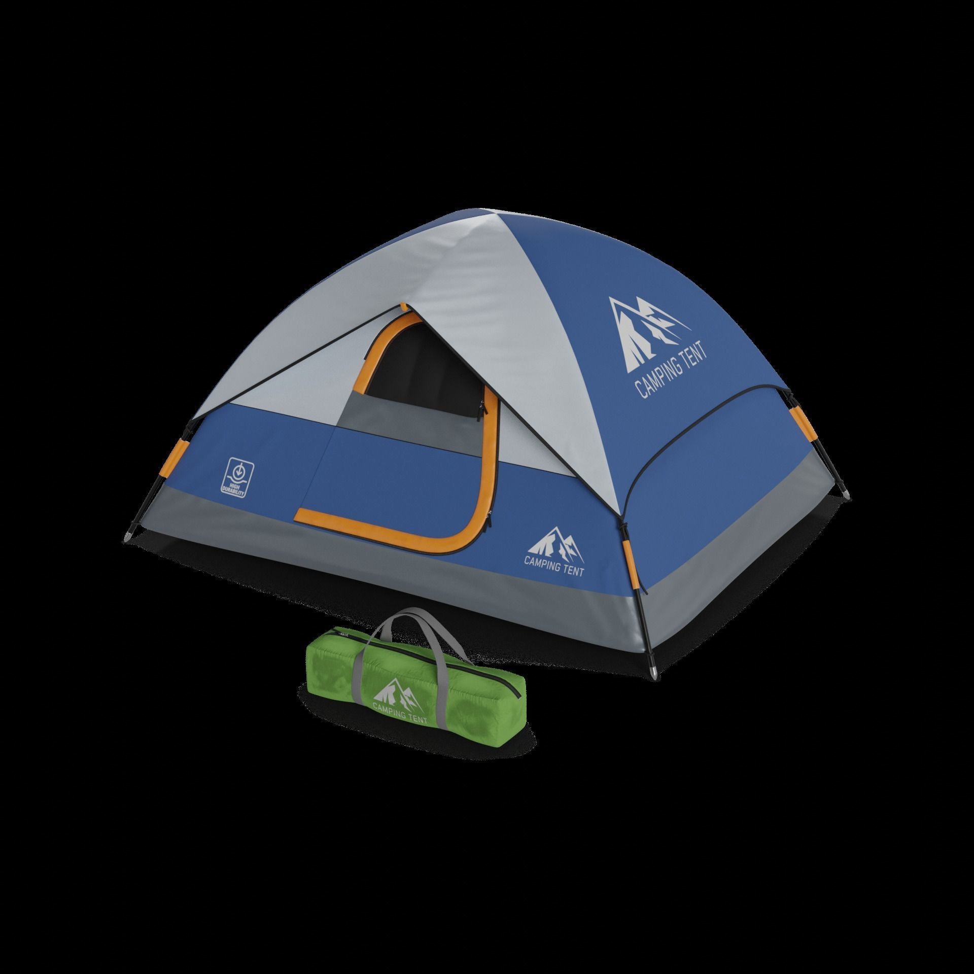 Camping Camping Tent 3D model_1