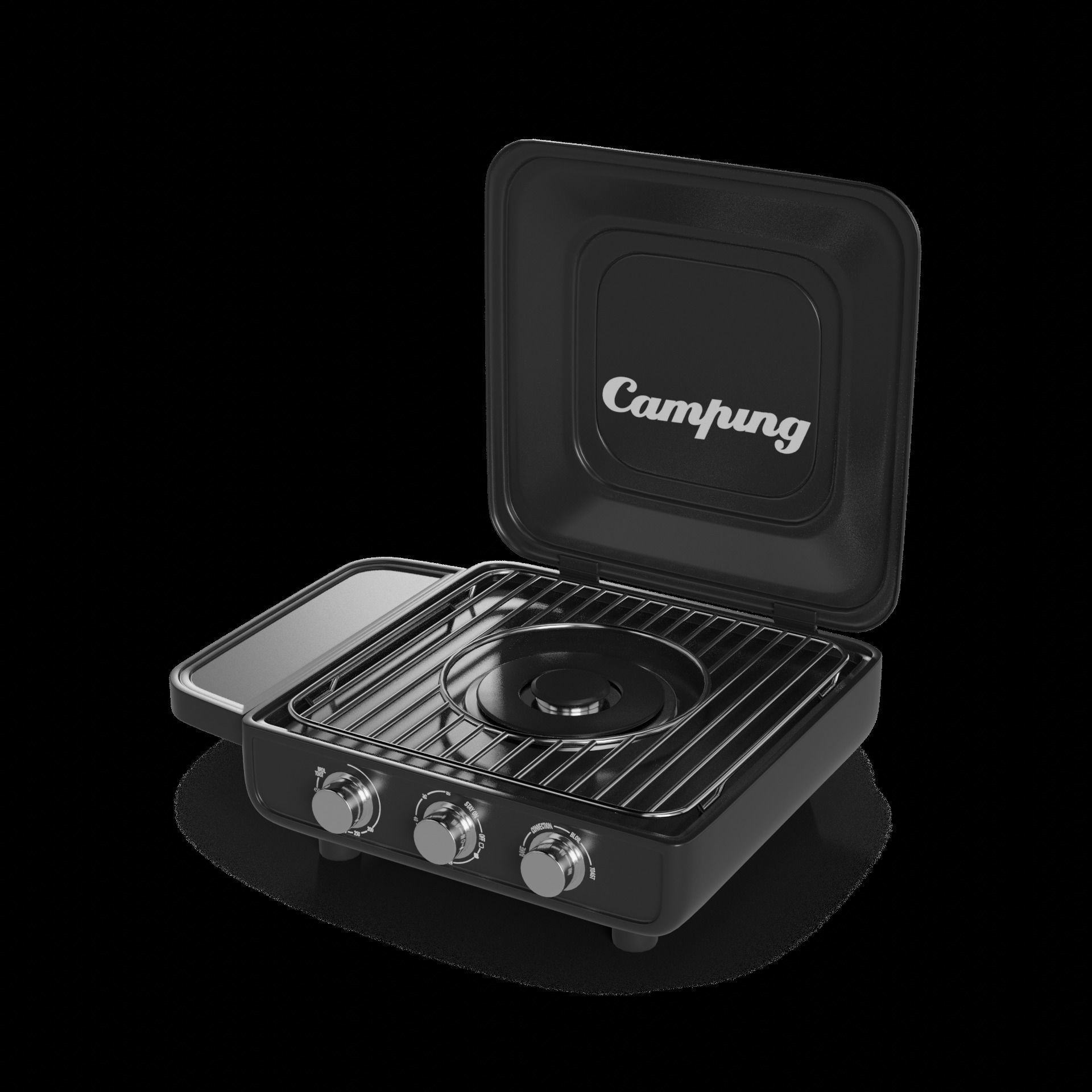 Camping Camping Stove 3D model_1
