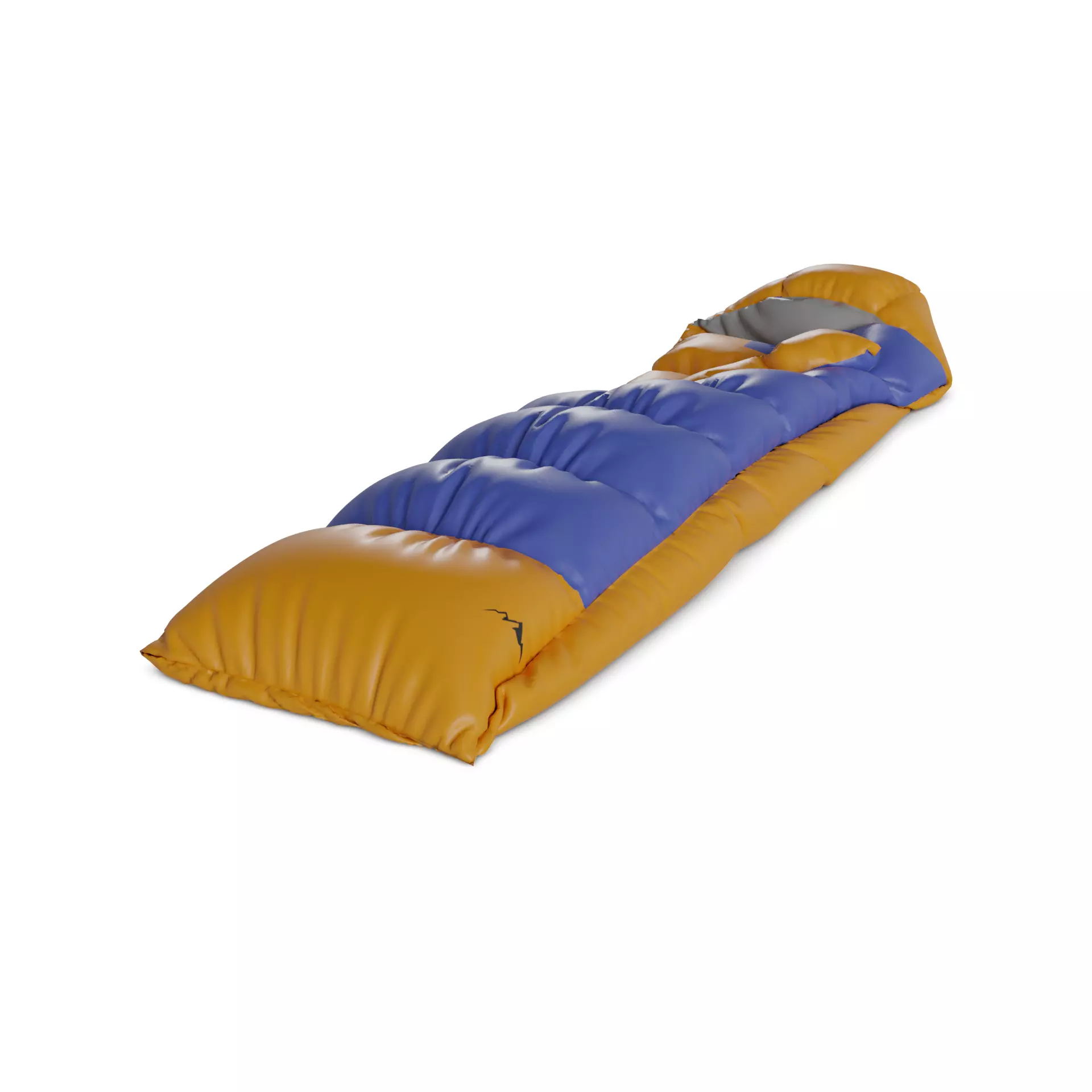 Camping Sleeping Bag 3D model_0