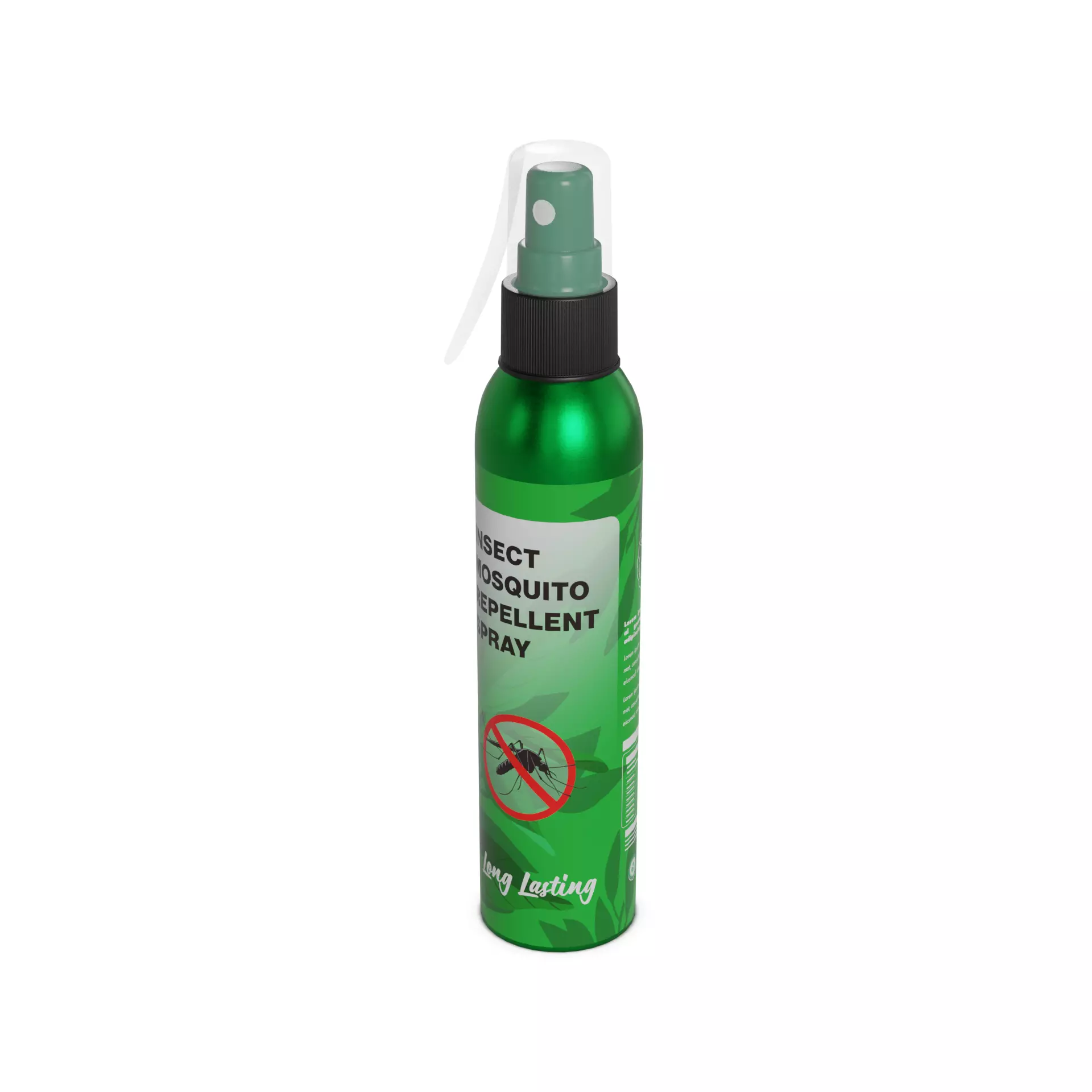 Insecticides repellents Insect Repellent Spray Low-poly 3D model_0