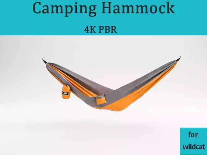 Camping Hammock 03 4K PBR