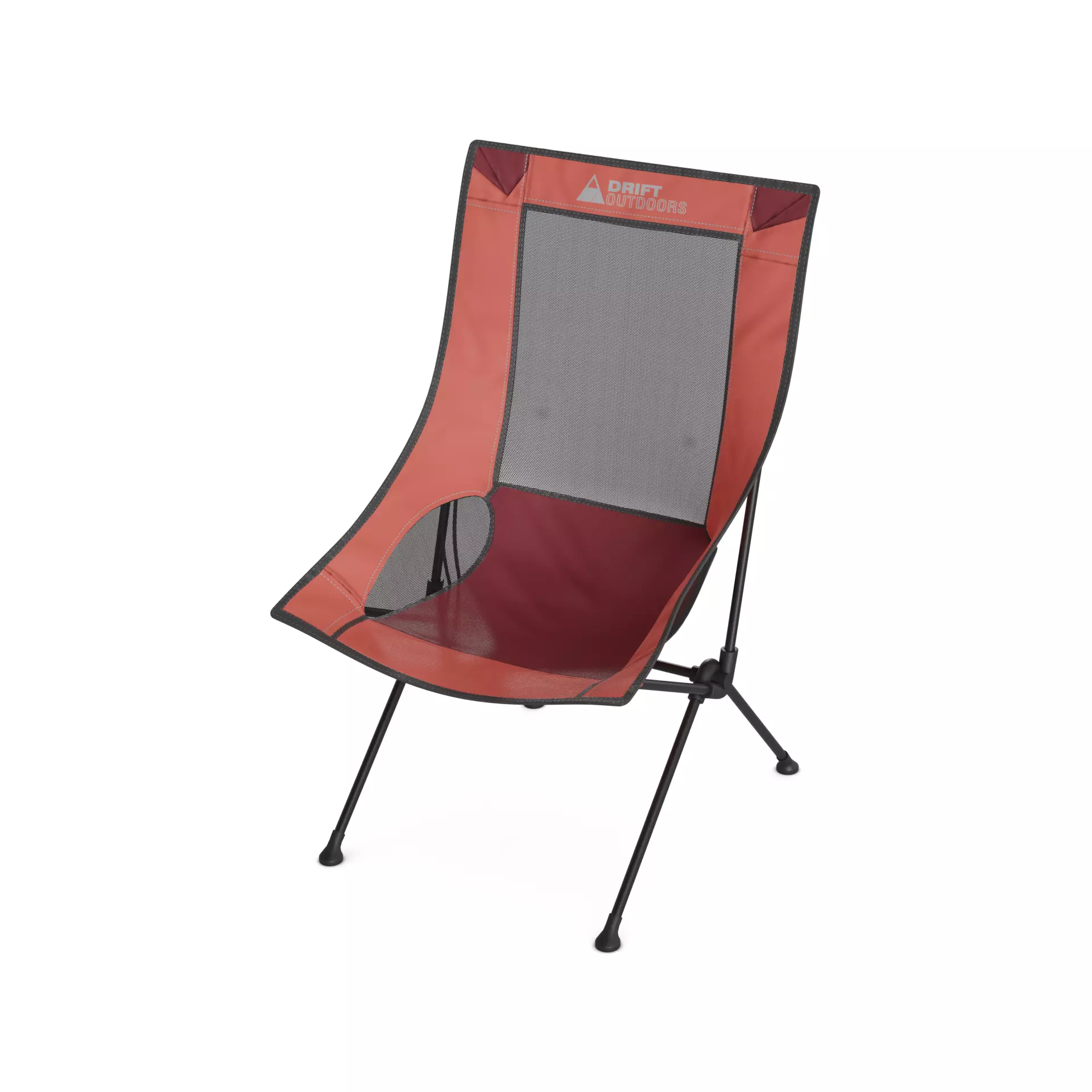 Camping Camping Chair Low-poly 3D model_0