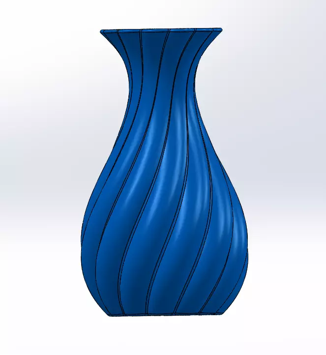 Flower Pot 3D print model_0