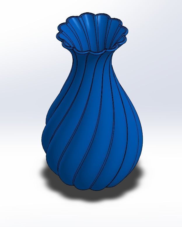 Flower Pot 3D print model_2