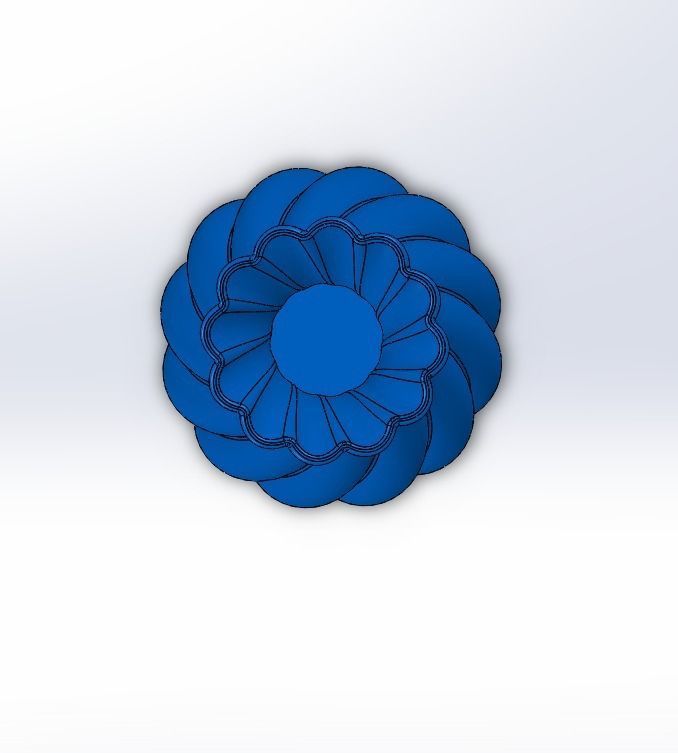 Flower Pot 3D print model_4