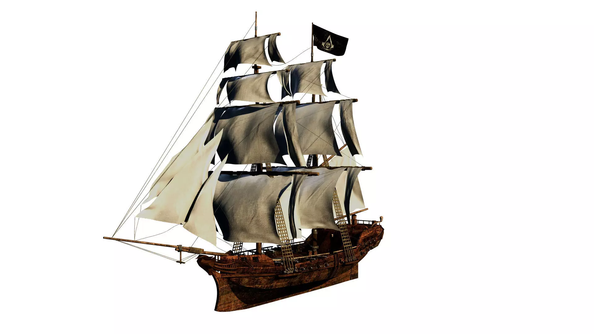 Pirate Ship 3D model