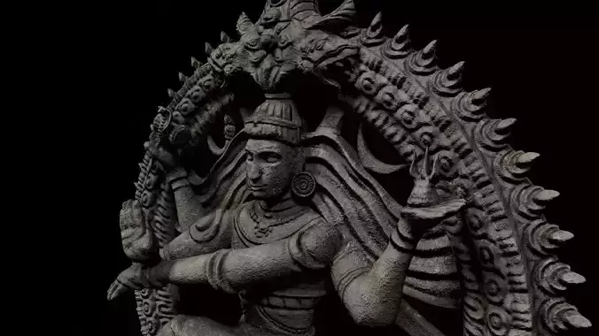 Sculpture - Lord Shiva 3D print model