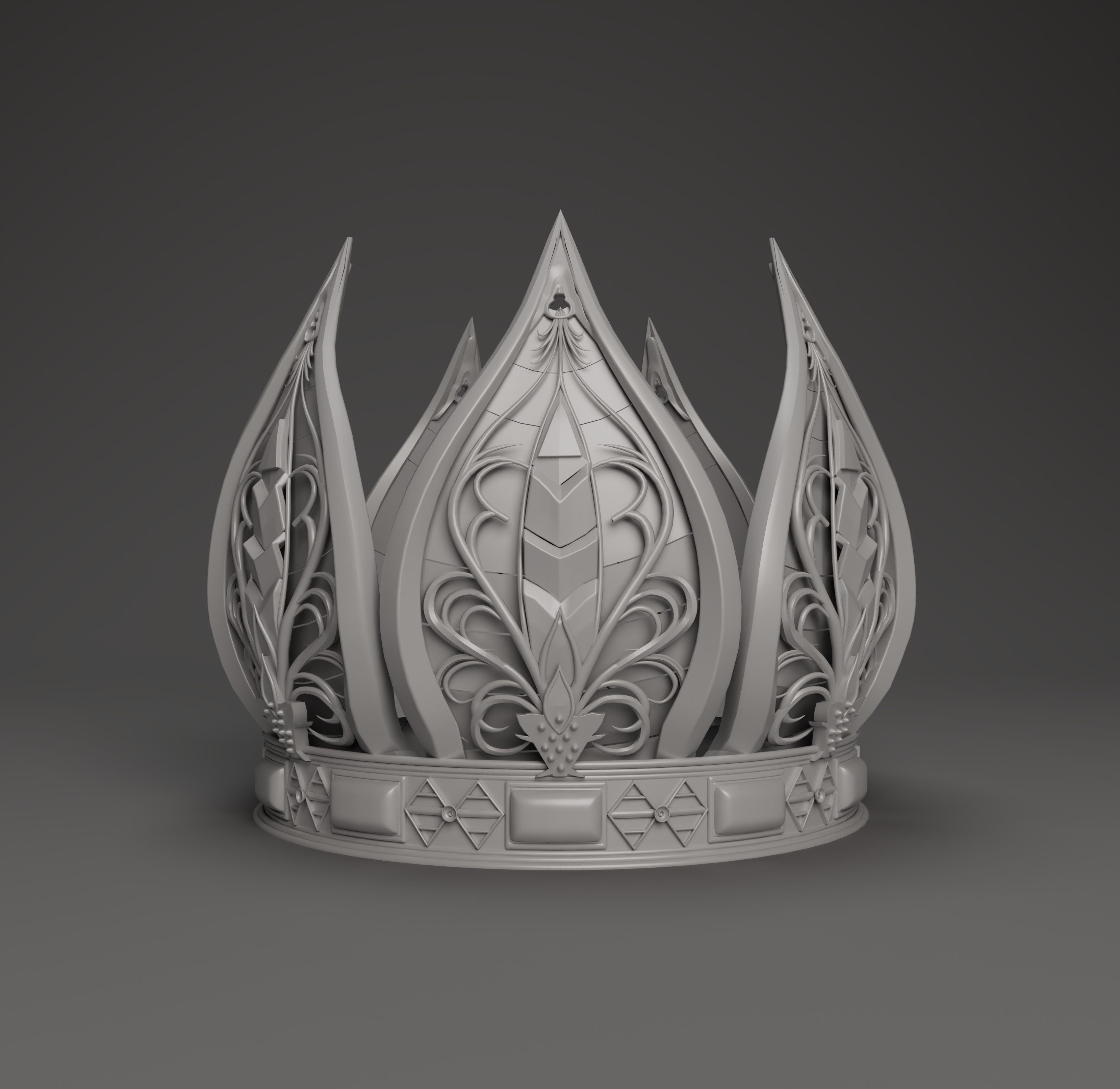 Crown for Prince 3D print model_1