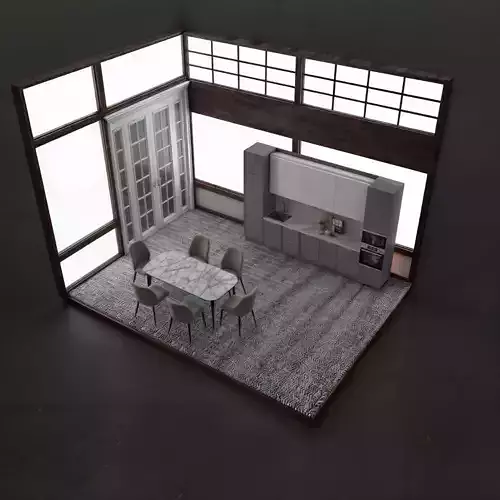 kitchen room