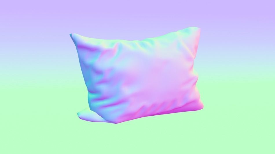 pillow 3D model_10