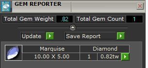 Marquise Solitaire Ring 3D print model_4