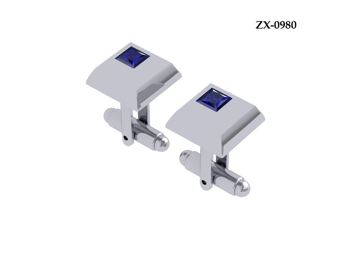 Cufflink 3D print model_0