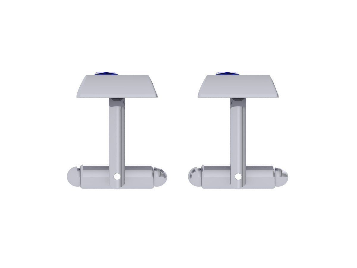 Cufflink 3D print model_6