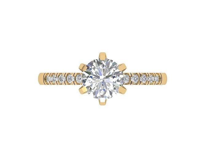 Solitaire Engagement Ring