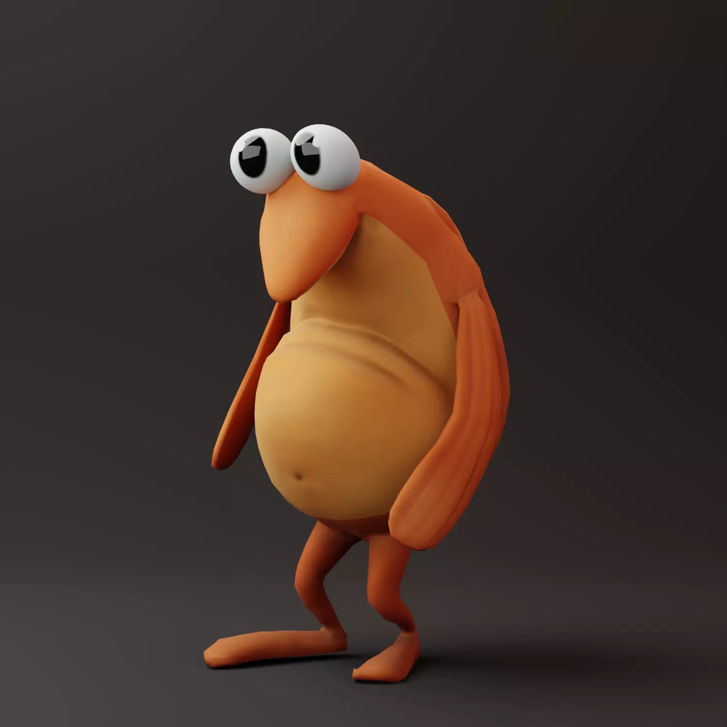 SpongeBob Fish - Incidental 70 Free low-poly 3D model_0