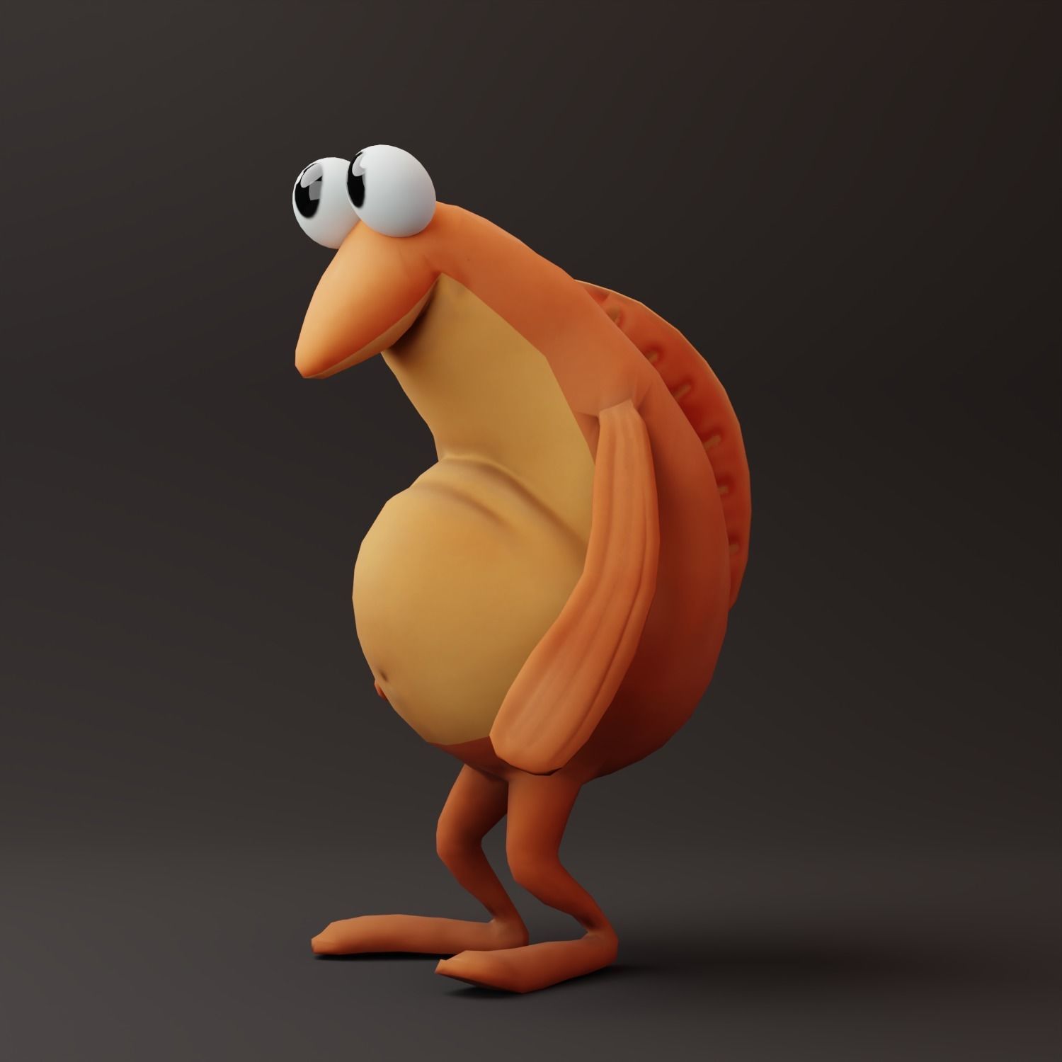 SpongeBob Fish - Incidental 70 Free low-poly 3D model_1