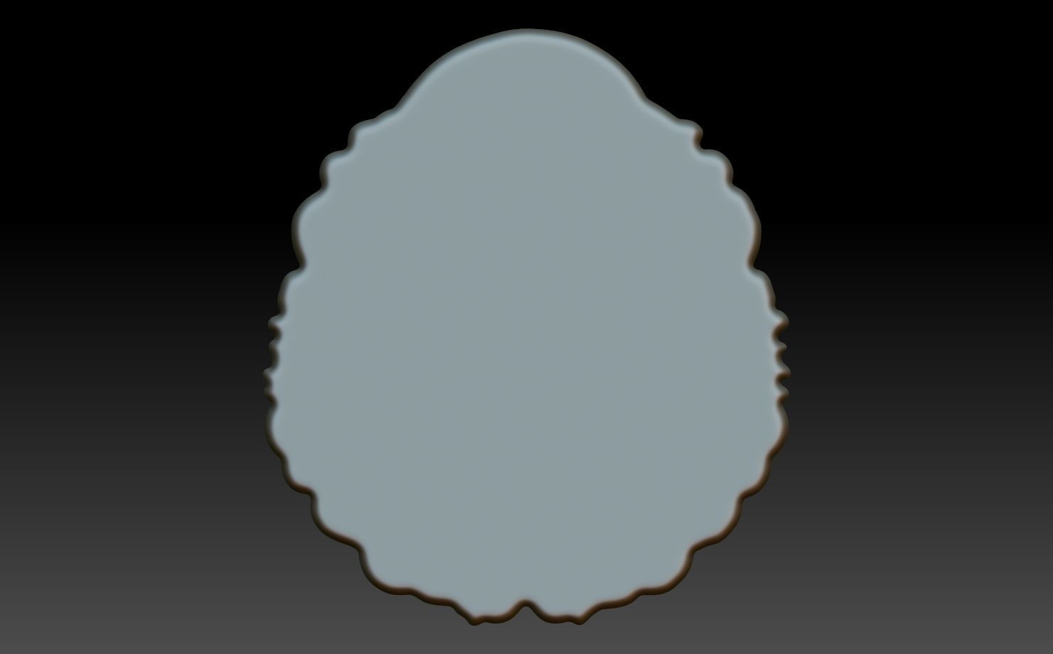 Geisha basrelief 03 240731 3D print model_5