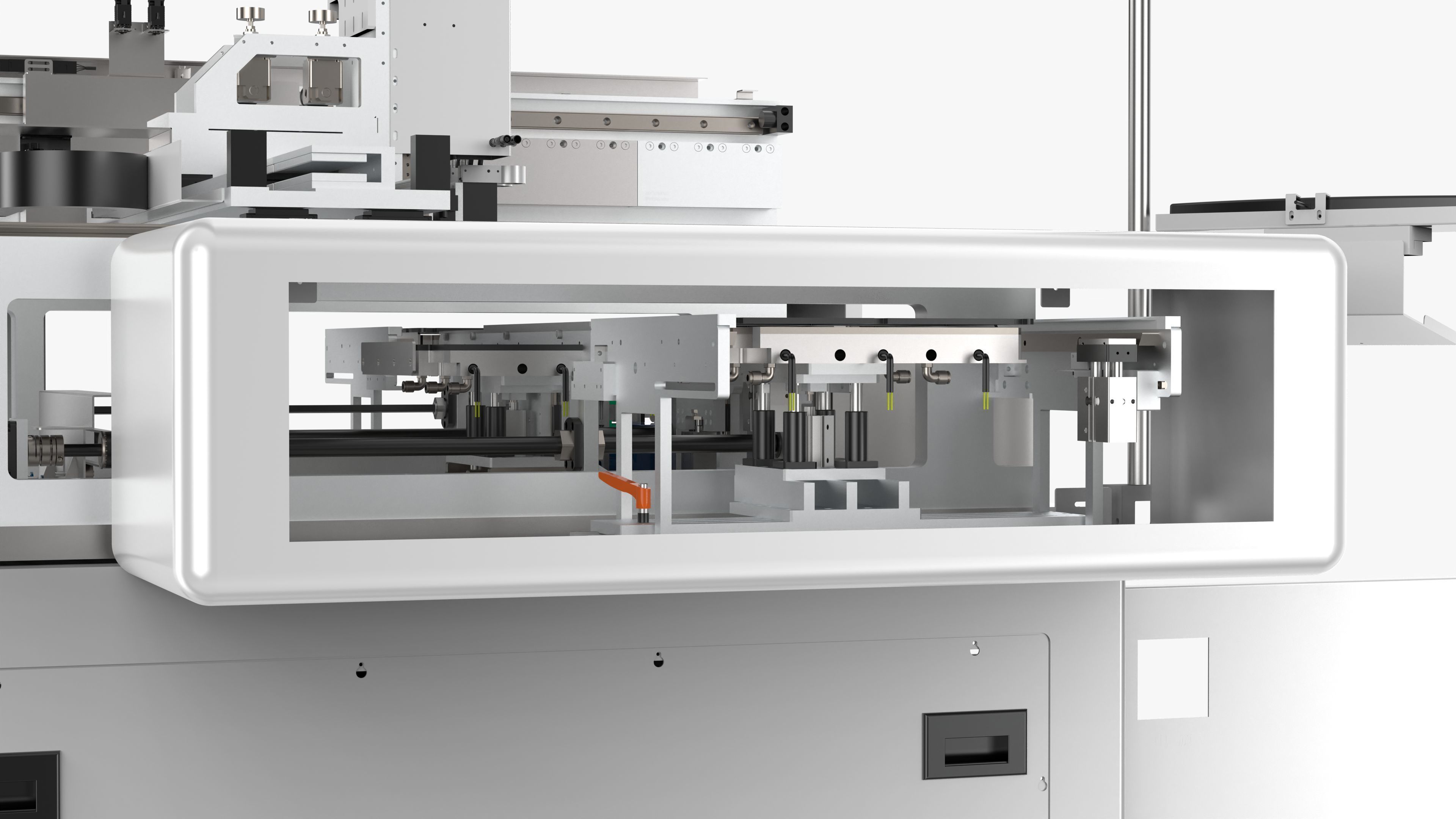 Automatic PCB Board Heating Dispenser Machine 3D model_22