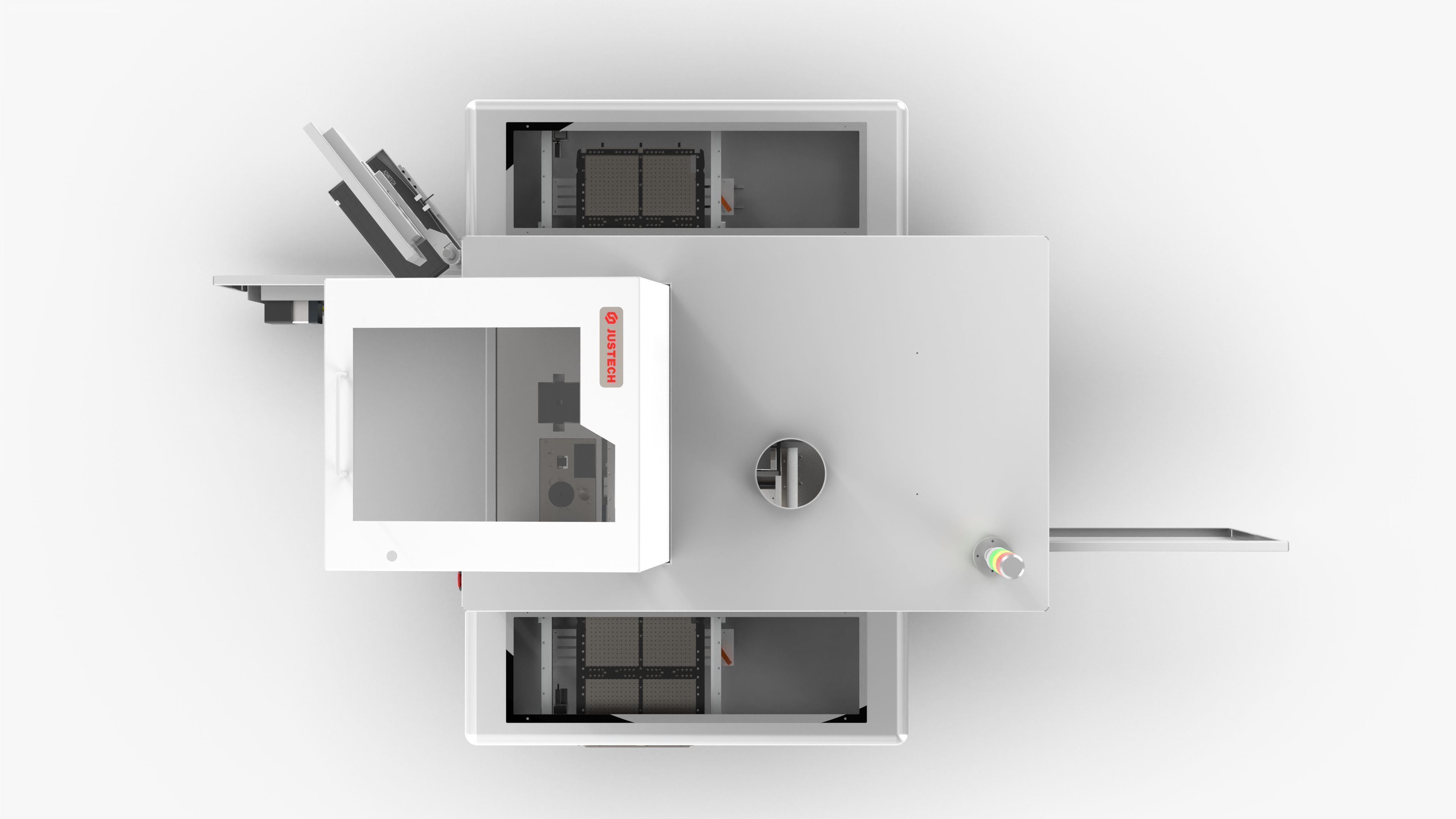 Automatic PCB Board Heating Dispenser Machine 3D model_9