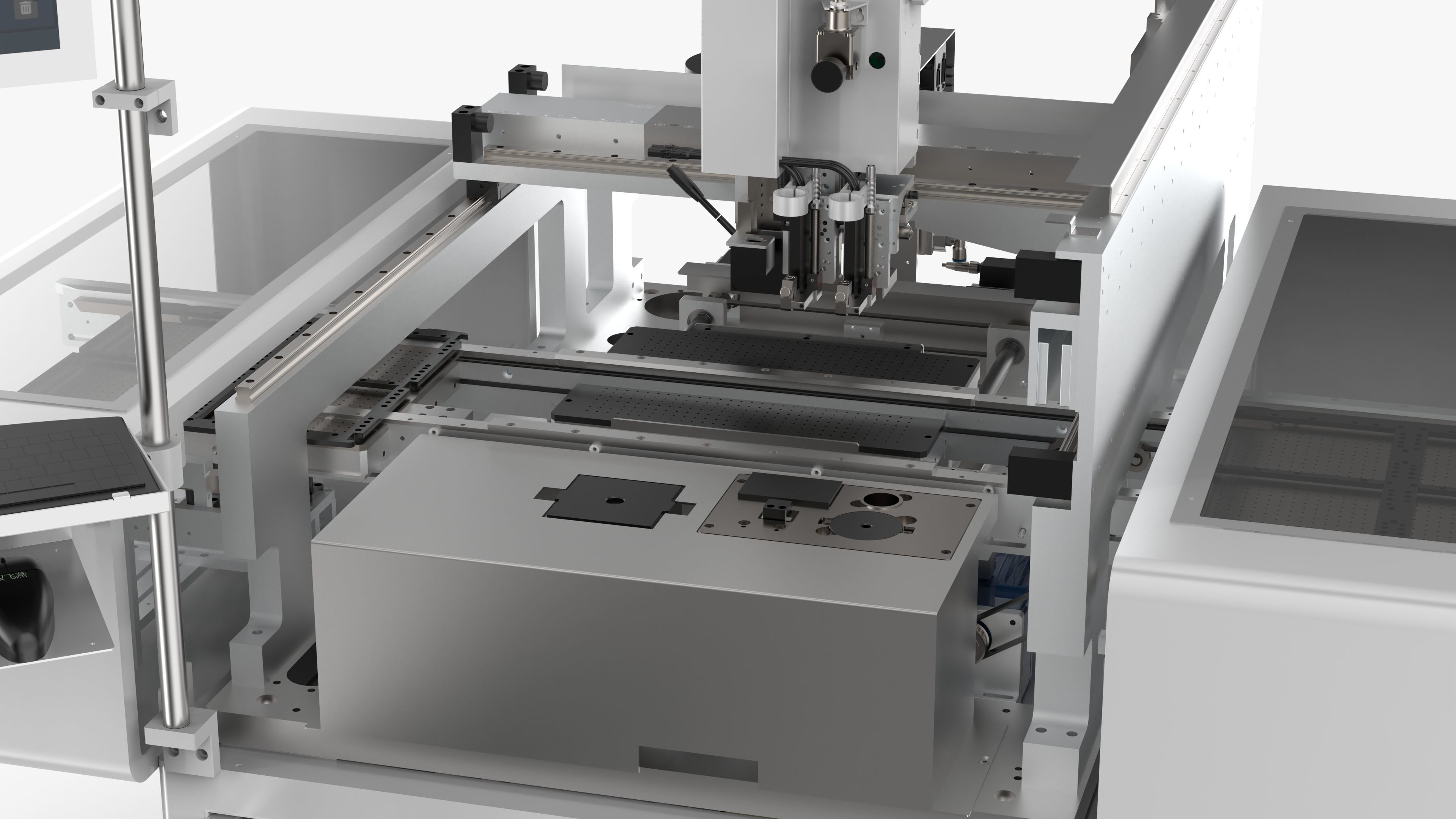 Automatic PCB Board Heating Dispenser Machine 3D model_17