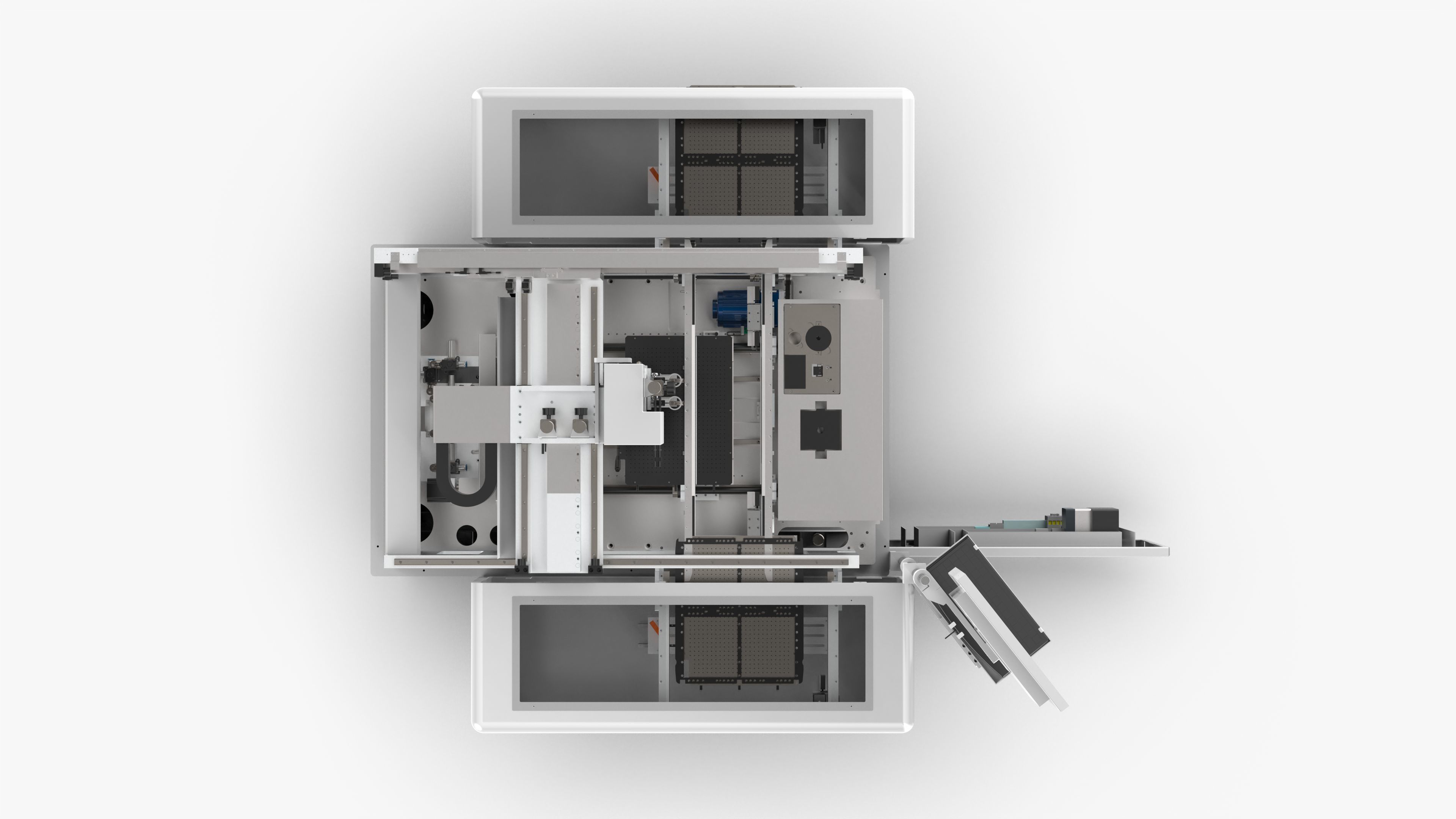 Automatic PCB Board Heating Dispenser Machine 3D model_16
